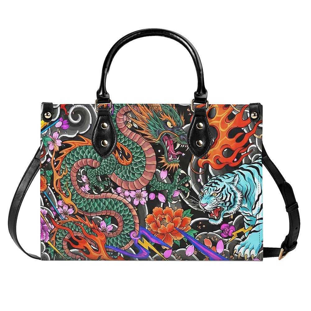 Stormbound Dragon - Leather Handbag