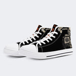 Unisex Halloween Skull Print - High Top Canvas