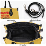 Rancid Skull Print - Leather Handbag