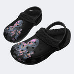 Ariana Grande Print - Fur Lined Slippers/Sandals
