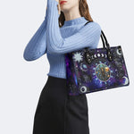Scorpio Starry Sky - Leather Handbag