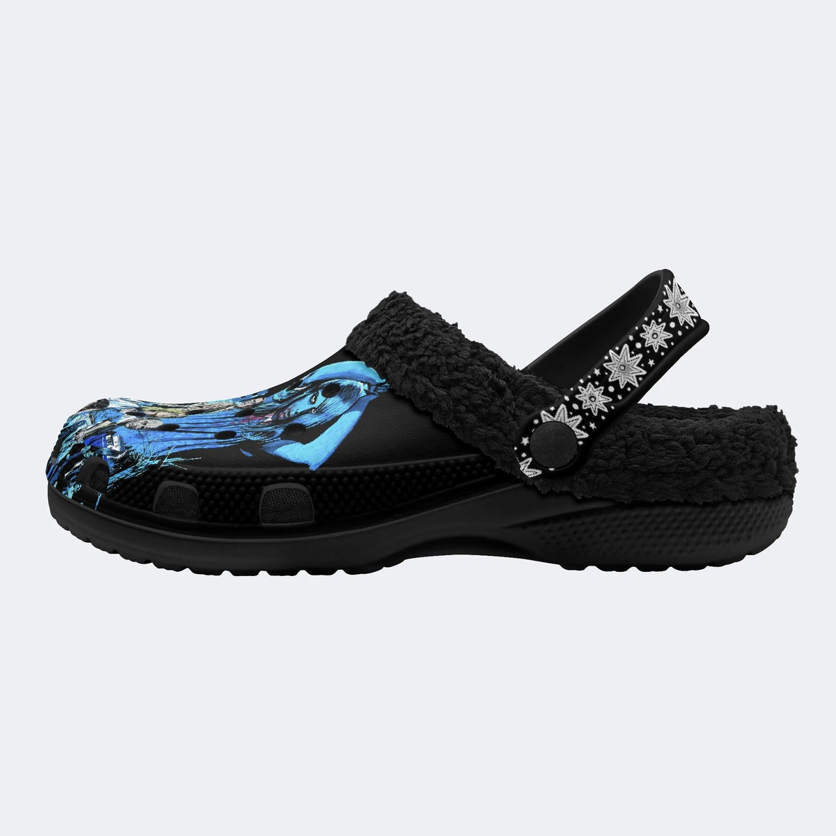 Night Of The Living Dead - Fur Lined Slippers/Sandals