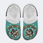 Wild And Fearless - Fur Lined Slippers/Sandals