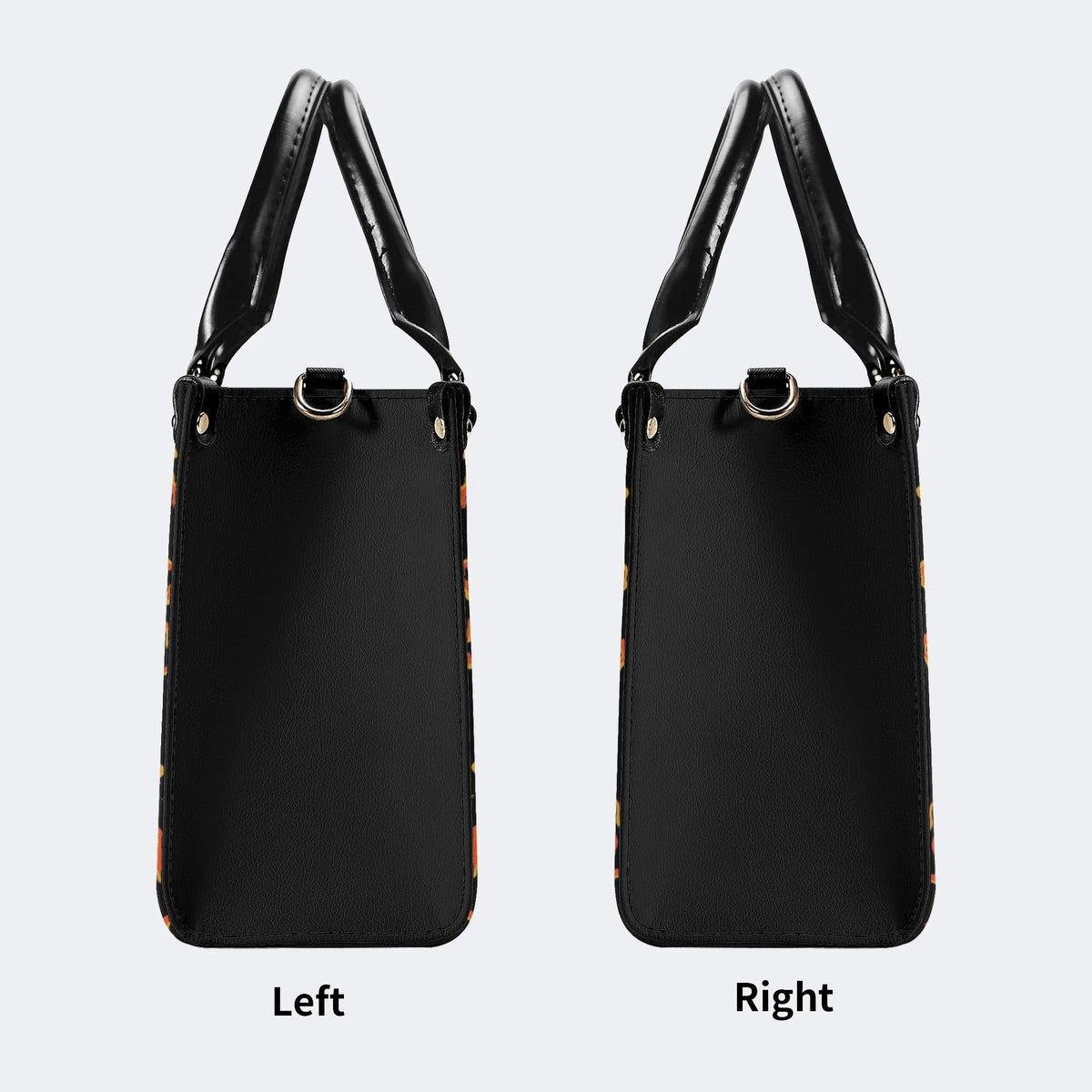 Unisex Monkey Print - Leather Handbag