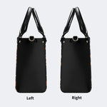 Unisex Monkey Print - Leather Handbag