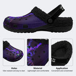 Unisex 28:06:42:12 Print - Fur Lined Slippers/Sandals