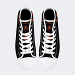 Unisex Halloween Horror Skull Print - High Top Canvas