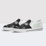 Ghost Print Slip On Shoes