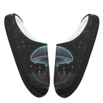 Winter Magic Mushroom Fleece-Lined Slippers