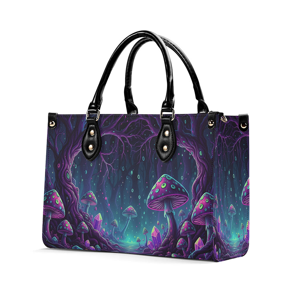 Starlight Mushroom - Leather Handbag