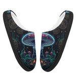 Magic Mushroom Realm Fleece-Lined Slippers
