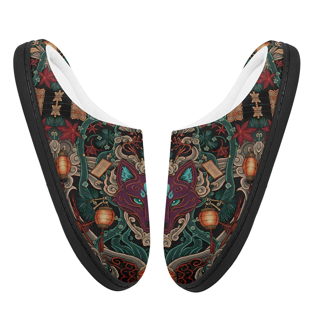 Hin'yuu No Kitsune Fleece-Lined Slippers