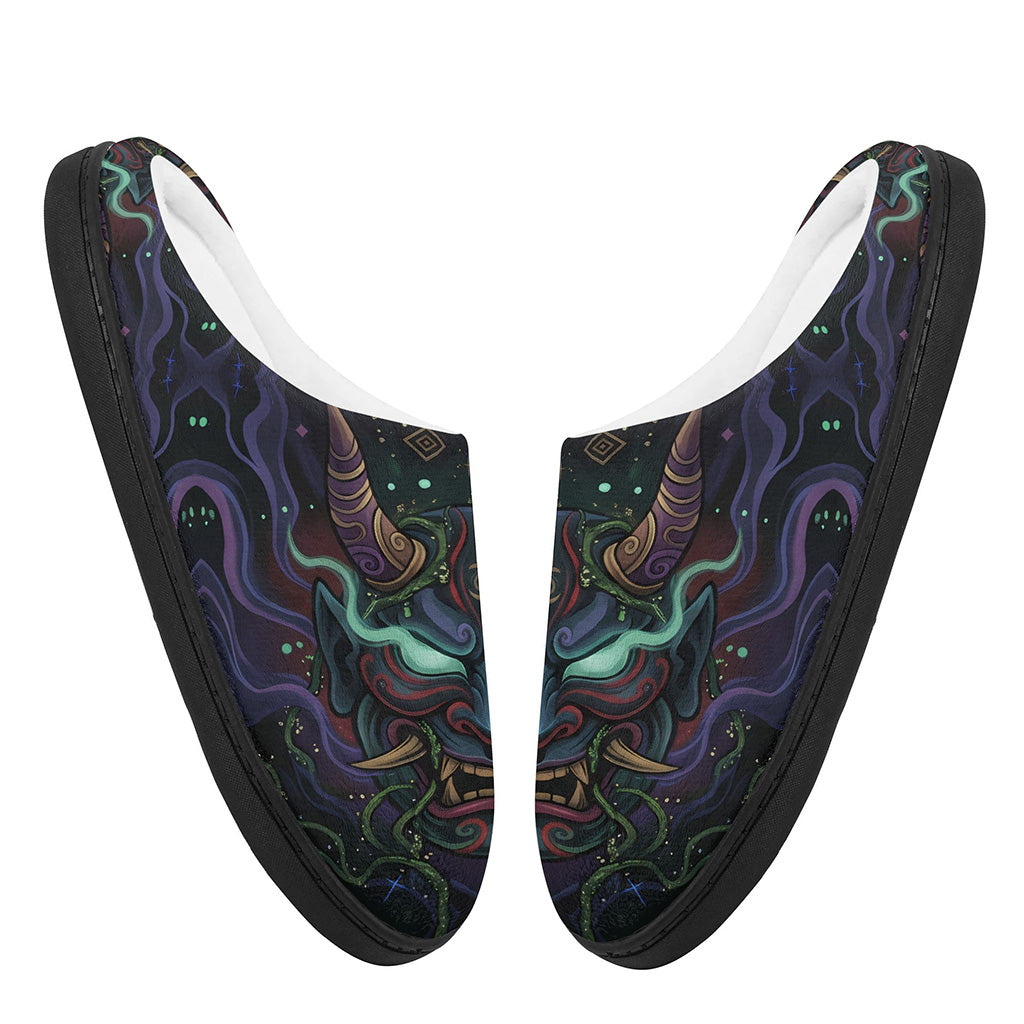 Hannya no Tamashii Fleece-Lined Slippers