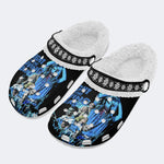 Night Of The Living Dead - Fur Lined Slippers/Sandals