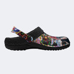 Unisex Horror Terrifier Print - Fur Lined Slippers/Sandals