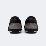 Rock Skull Print - Slip On Shoes