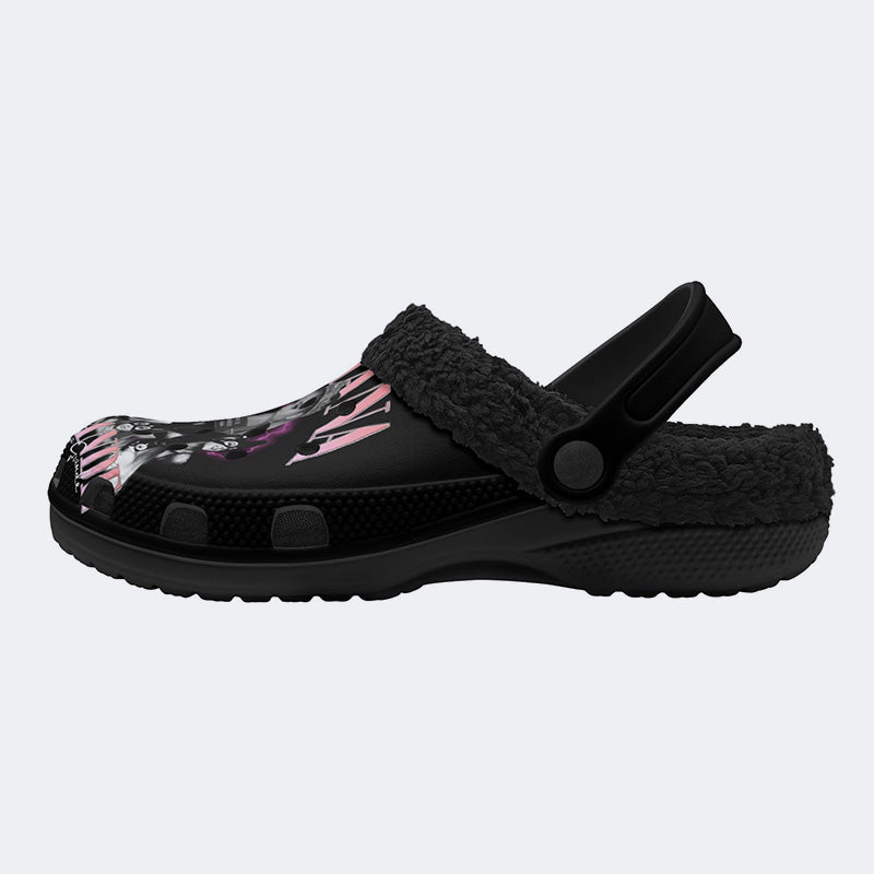 Ariana Grande Print - Fur Lined Slippers/Sandals