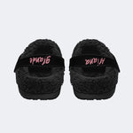 Ariana Grande Print - Fur Lined Slippers/Sandals
