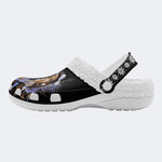 Demons to Some - Fur Lined Slippers/Sandals