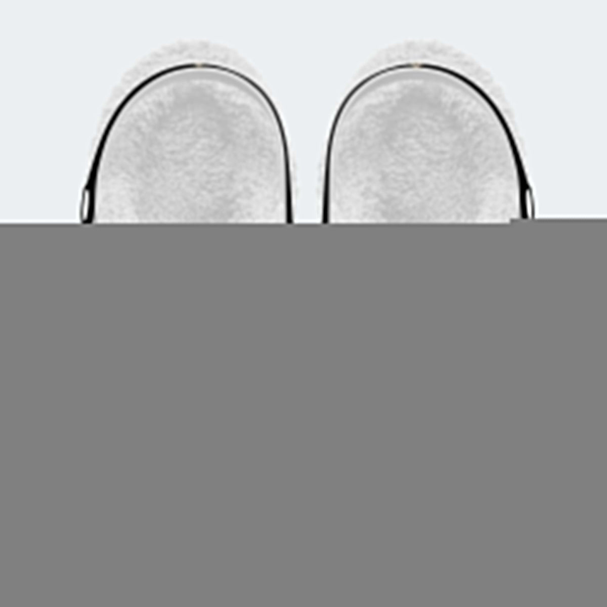 Burning Heart Art Print - Fur Lined Slippers/Sandals