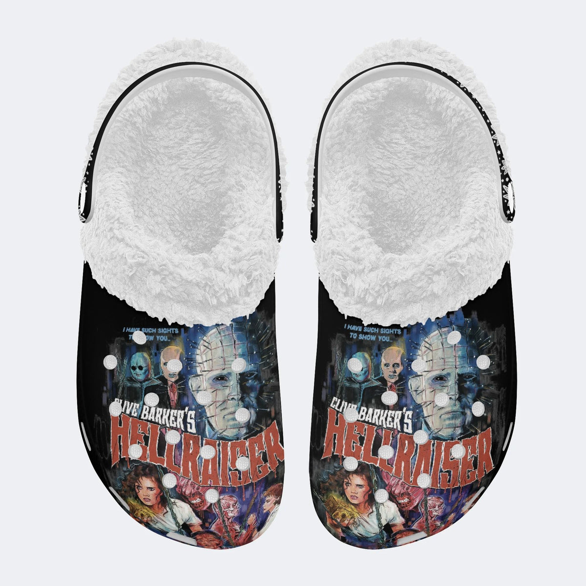 We Have Such Sights To Show You - Fur Lined Slippers/Sandals