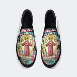 Jesus Child Print - Slip On Shoes