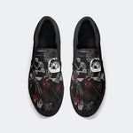 Horror Collage Print - Slip On Shoes
