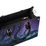 Lunar Howl Twilight - Leather Handbag