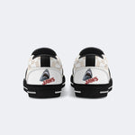 Jaws Retro Poster Unisex Classic Print - Slip On Shoes