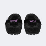 Ariana Grande Print - Fur Lined Slippers/Sandals