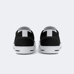 Rock Skull Print - Slip On Shoes