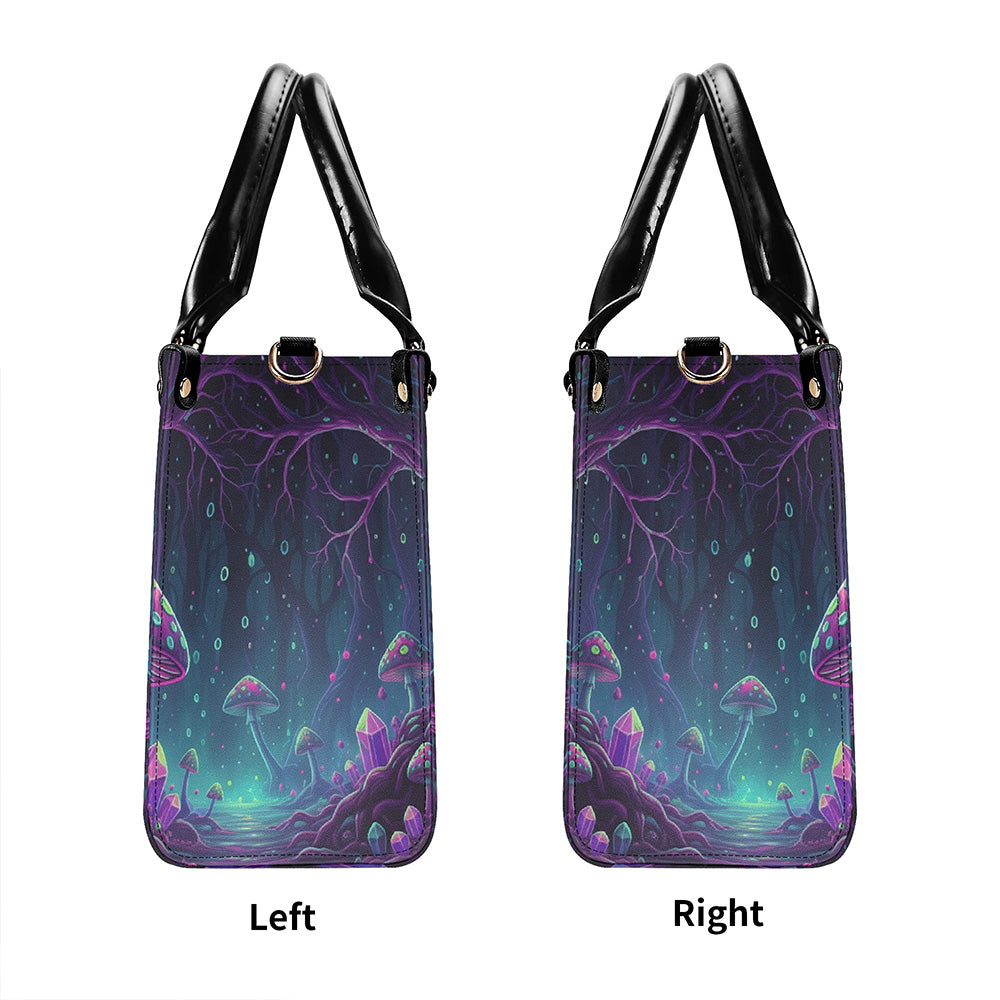 Starlight Mushroom - Leather Handbag