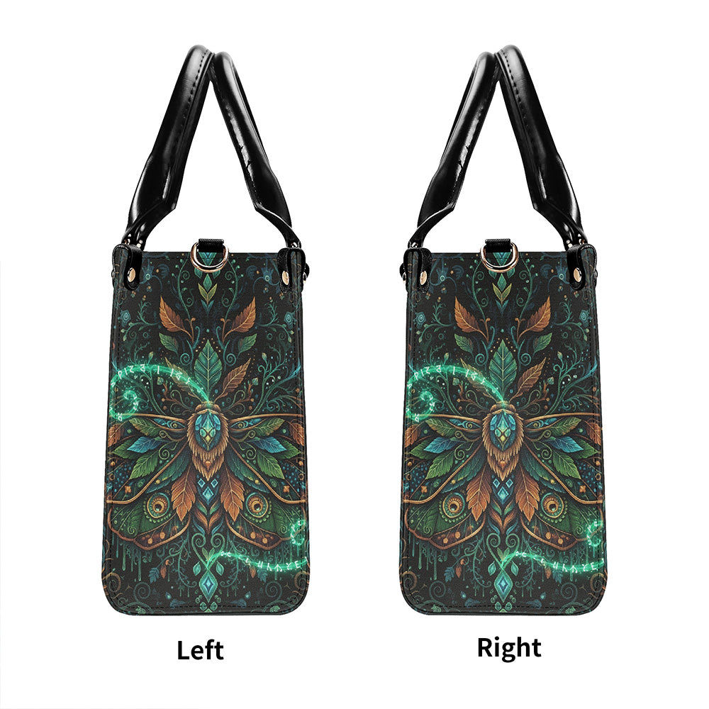 Verdant Dream - Leather Handbag