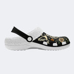 Vintage Tiger Art Print - Fur Lined Slippers/Sandals