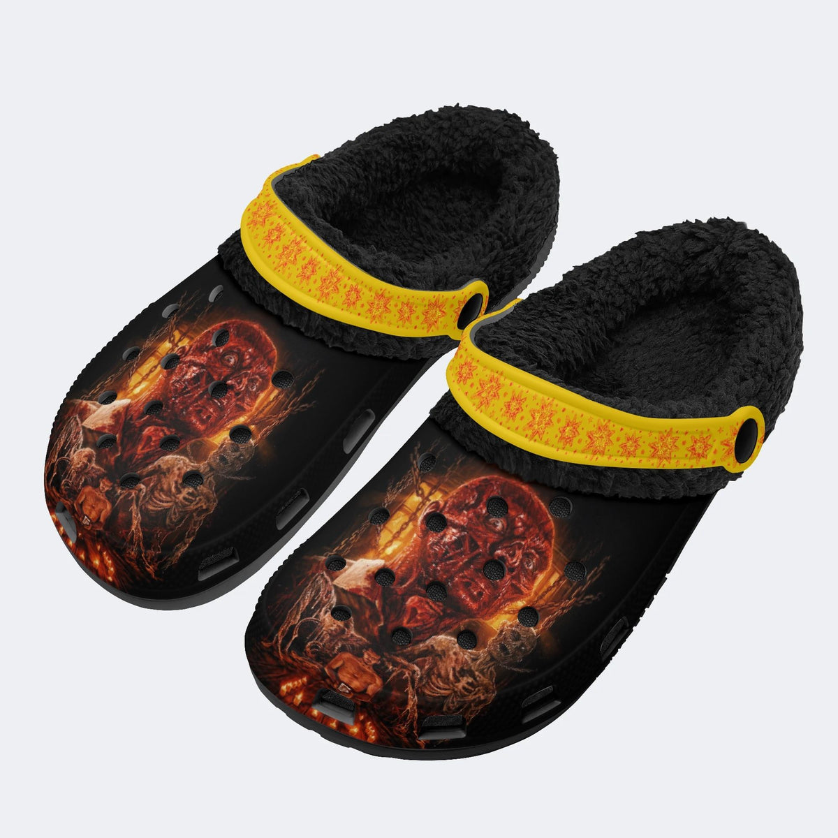 Frank's Lament - Fur Lined Slippers/Sandals