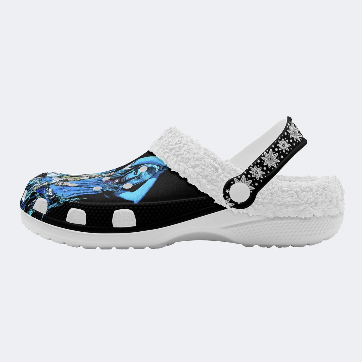 Night Of The Living Dead - Fur Lined Slippers/Sandals