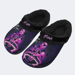 Ariana Grande Print - Fur Lined Slippers/Sandals