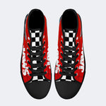 Jaws Sea Print - High Top Canvas