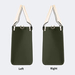 Moths In The Night Sky - Leather Handbag