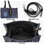 Ravenfall Nocturne - Leather Handbag