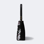 Tarot Skull Butterfly Print - Bucket Bag