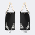 Unisex Tiger Print - Leather Handbag