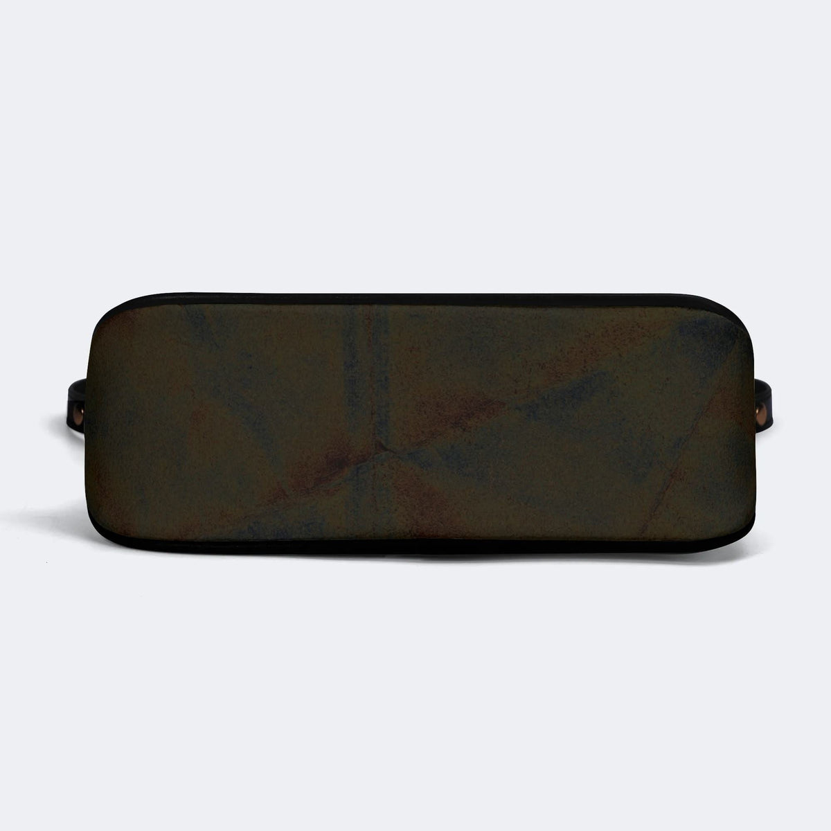 Sword And Moth Print - Leather Crossbody Bag