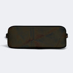 Sword And Moth Print - Leather Crossbody Bag