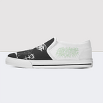 Ghost Print Slip On Shoes