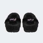 Ariana Grande Print - Fur Lined Slippers/Sandals