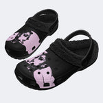 Ariana Grande Print - Fur Lined Slippers/Sandals