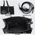 Surreal Death Moth - Leather Handbag