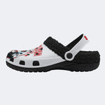 Unisex Horror Terrifier Print - Fur Lined Slippers/Sandals