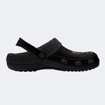 Heart Print - Fur Lined Slippers/Sandals